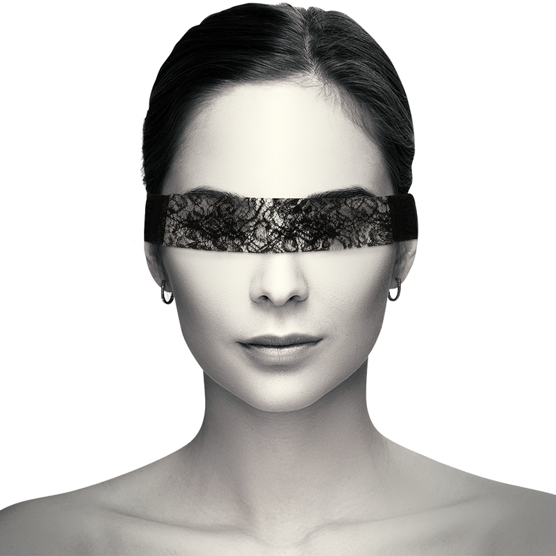 ANSIKTSMASK COQUETTE CHIC DESIRE LACE SVART