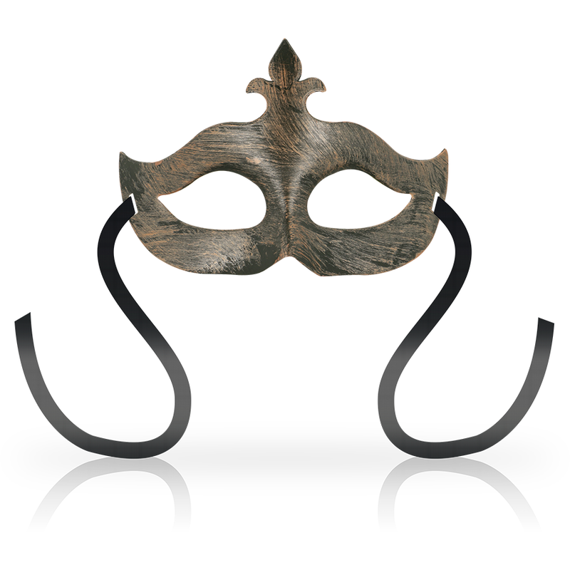 ÖGONMASK OHMAMA MASKS FLEUR DE LIS - KOPPARFÄRGAD