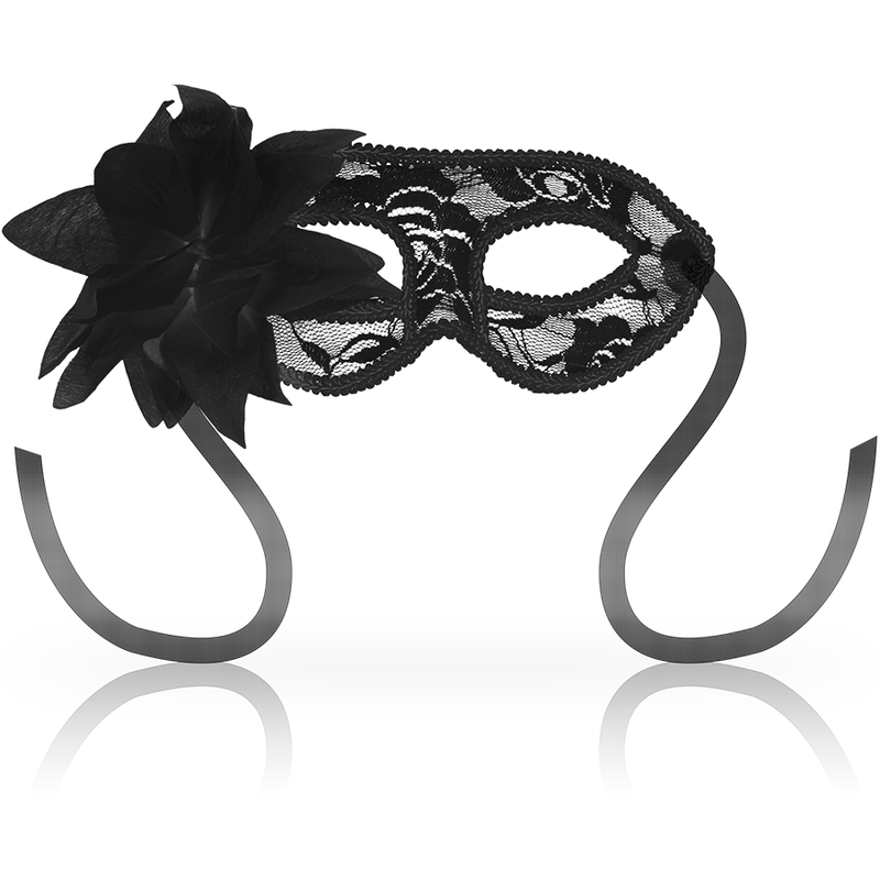 ÖGONMASK OHMAMA MASKS LACE I SVART SPETS