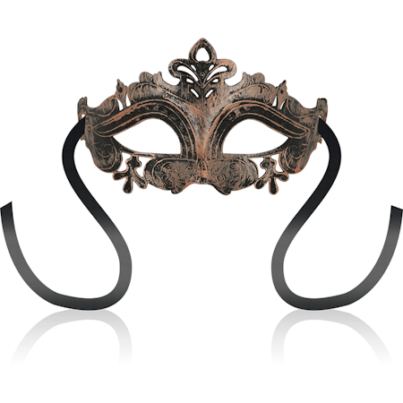 ÖGONMASK OHMAMA MASKS VENETIAN KOPPARFÄRG