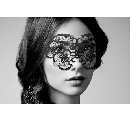 ÖGONMASK BIJOUX ANNA SVART SPETS
