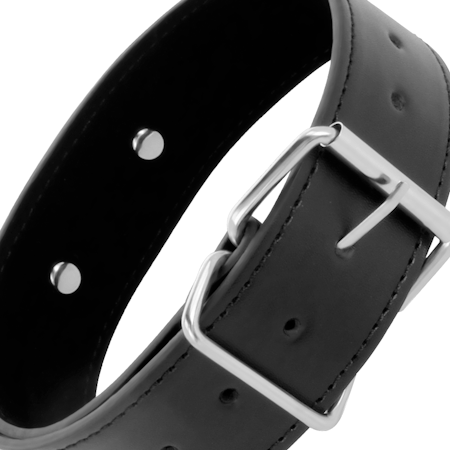 HALSBAND MED KOPPEL DARKNESS PADDED LOCKING