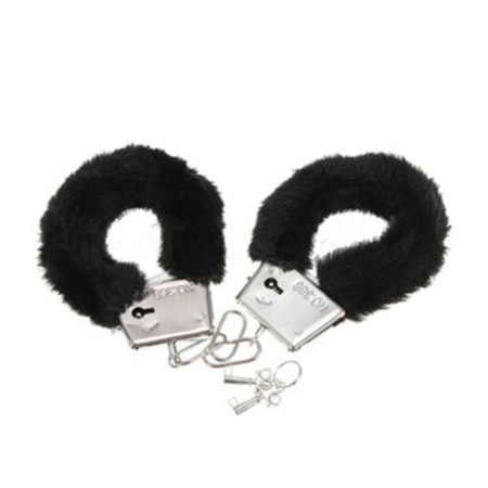 HANDKLOVAR DIABLO PICANTE - PLEASURE FURRY SVARTA