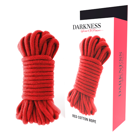 BONDAGE REP DARKNESS KINBAKU 5 M - RÖTT