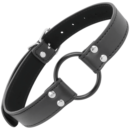 GAG RING DARKNESS SVART 3.6CM