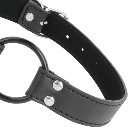 GAG RING DARKNESS SVART 3.6CM
