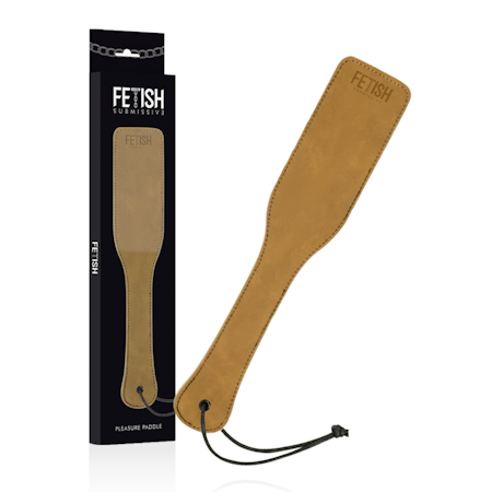 PADDEL FETISH SUBMISSIVE ORIGIN MED SÖMMAR I VEGAN LÄDER BEIGE