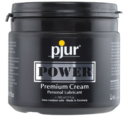 GLIDMEDEL VATTEN/SILIKON BASERAT PJUR POWER PREMIUM 500 ML