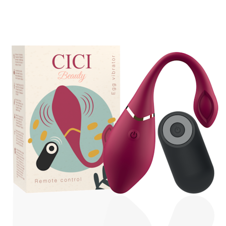 Vibrerande Ägg med G-Punkt Vibrator och Fjärrkontroll Cici Beauty™ - Premium Silikon – Perfekt för Precisa och Intensiva Stimuleringar med Lång Distanskontroll