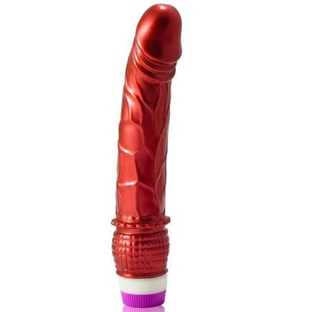 Dildo Vibrator Baile – 23 cm Röd för Intensiv Njutning