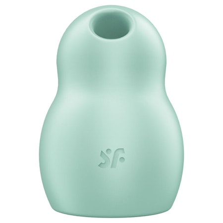 KLITORIS STIMULERANDE AIR PULSE STIMULATOR & VIBRATOR SATISFYER – PRO TO GO 1 DOUBLE Grön Modell för Intensiv Stimulering och Njutning