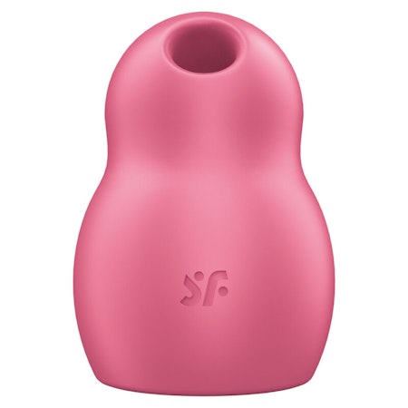 KLITORIS STIMULERANDE AIR PULSE STIMULATOR & VIBRATOR SATISFYER – PRO TO GO 1 DOUBLE Röd Modell för Kraftfull Stimulering och Oöverträffad Njutning