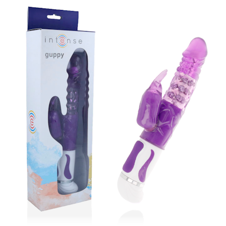Intense – Guppy Lilac Roterande Vibrator för Dynamisk och Färgstark Njutning