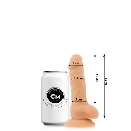 Cock Miller – Silikon Dildo Density 13 cm för Realistisk Njutning och Stimulans