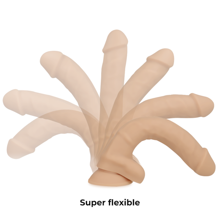 Cock Miller XL Silikon Dildo – Realistisk Dildo 24 cm x 4,1 cm i Mjukt Silikon för Intensiv Njutning