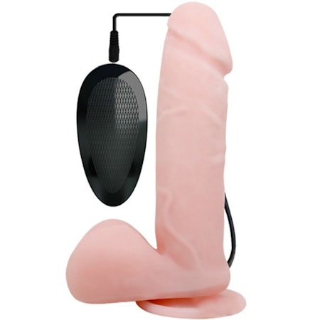 Baile Oliver Vibrerande Realistisk Dildo med Fjärrkontroll 19,5 cm x 4,4 cm för Anpassningsbar Njutning