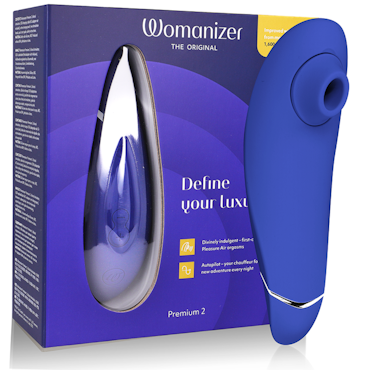 WOMANIZER - PREMIUM 2 KLITORIS STIMULATOR BLUEBERRY