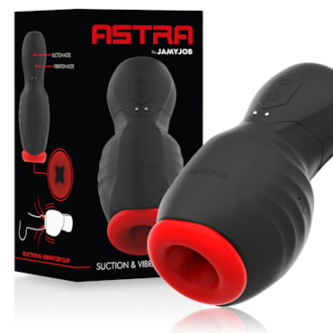 LÖSVAGINA JAMYJOB - ASTRA AUTOMATISK MASTURBATOR SUGEFFEKT & VIBRATIONER