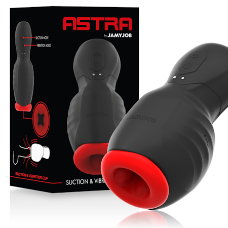 LÖSVAGINA JAMYJOB - ASTRA AUTOMATISK MASTURBATOR SUGEFFEKT & VIBRATIONER