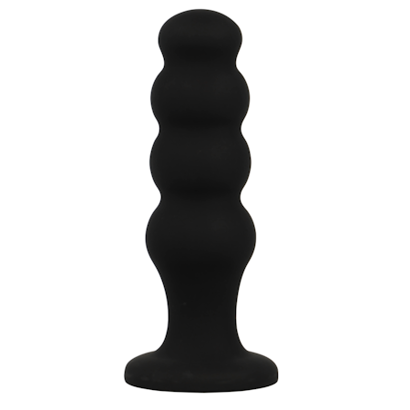 BLACK&SILVER – Analplugg Scott Premium Silikon Svart, För Intensiv och Bekväm Anal Stimulans