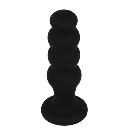 BLACK&SILVER – Analplugg Scott Premium Silikon Svart, För Intensiv och Bekväm Anal Stimulans