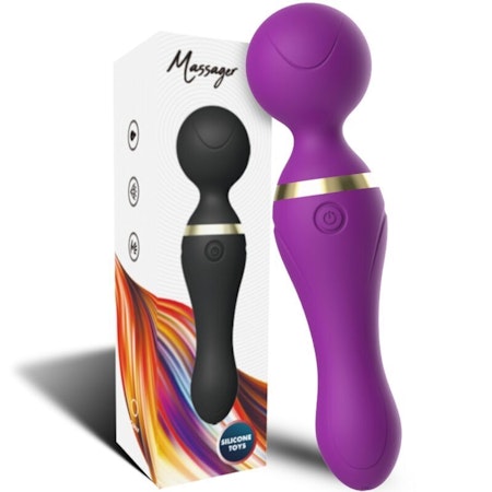 Armony – Freeza Massage & Vibrator med Superflexibelt Huvud Lila för Målriktad Njutning