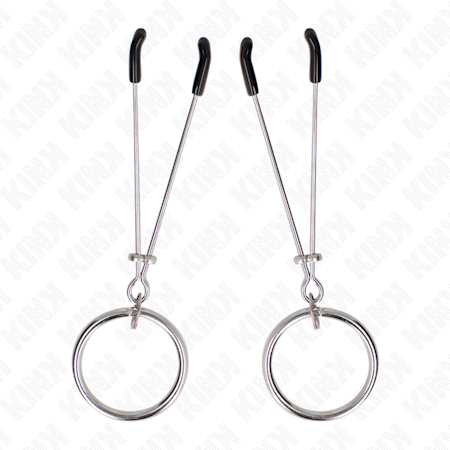 KINK - NIPPER KLÄMMOR MED 7 CM RINGAR