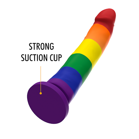 Mythology Devon Pride Dildo 20 cm för Fantasifull och Färgstark Njutning