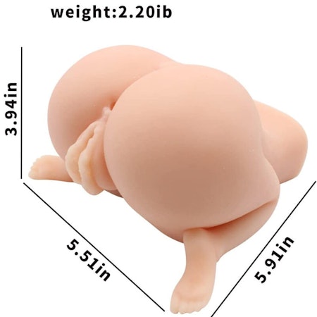 ARMONY - Masturbator med Doggystyle Design, Vaginal och Anal Stimulering för Intensiv Njutning
