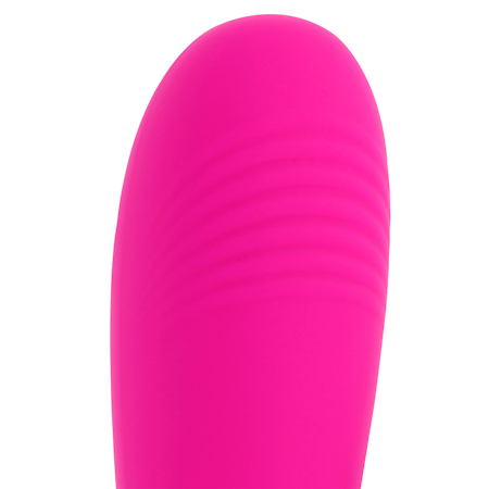 Ohmama - Flexibel Vibrerande G-Punkt Vibrator Rosa 19 CM – Anpassningsbar Design för Intensiv G-Punktsstimulering och Långvarig Njutning