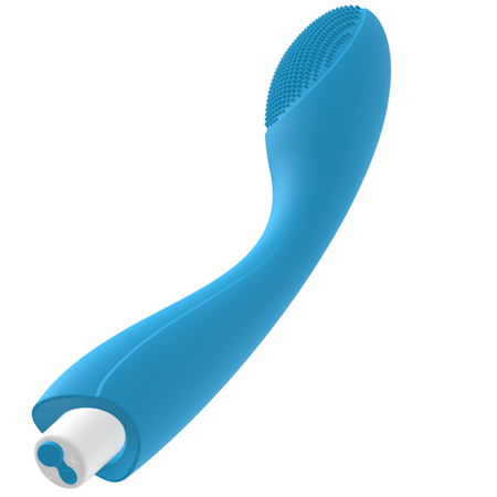 G-Spot - Gylbert Turkosblå G-Punkt Vibrator – Elegant G-Punktsvibrator för Intensiv och Precist Stimulering i Mjuk Turkosblå Färg