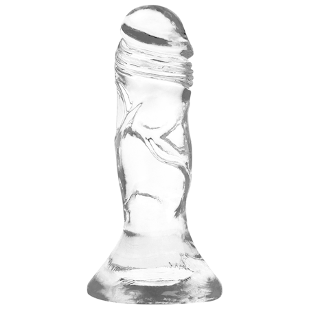 XRay Genomskinlig strapon-dildo 12 cm x 2,6 cm för unik och spännande upplevelse