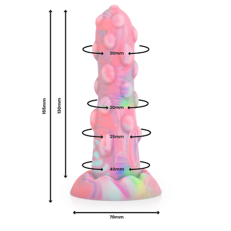 EPIC - FANTASY DILDO NIXIE MED KRAFTIG SUGPROPP