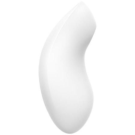 SATISFYER VULVA LOVER 2 AIR PULSE-STIMULATOR & VIBRATOR – Vit Modell för Effektiv Klitorisstimulering och Lufttrycksvibratione
