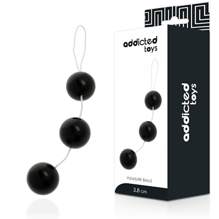 ADDICTED TOYS ANALKULOR SVARTA – Fördjupad Analtimulering med Ergonomisk Design för Ultimat Njutning