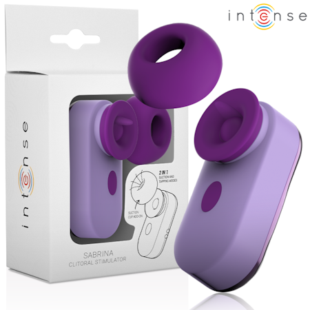 Intense – Sabrina Klitoris Stimulator Lila för Fokuserad och Intensiv Njutning