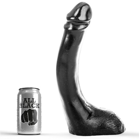 All Black Fisting Dildo – Realistisk 29 cm Dildo för Hardcore Fisting & Intensiv Njutning