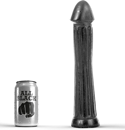 All Black Fisting Dildo – Realistisk 29 cm Dildo för Hardcore Fisting & Intensiv Njutning
