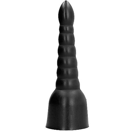 All Black XXL Dildo – Extremt Stor 34 cm Dildo med 11 cm Diameter för Hardcore Njutning