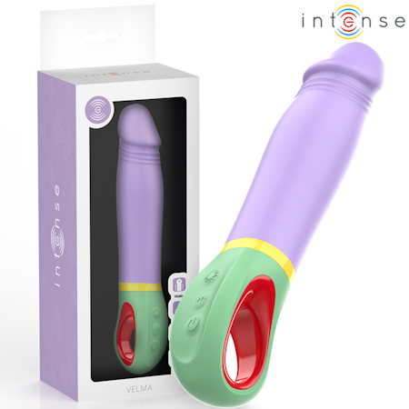 Intense – Velma Classic Lila Vibrator för Klassisk och Effektiv Stimulans