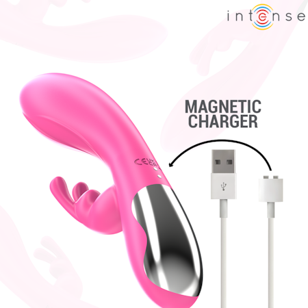 Intense Randall Rabbit Vibrator med 10 Vibrationslägen – Rosa Rabbit Dildo för Intensiv Njutning