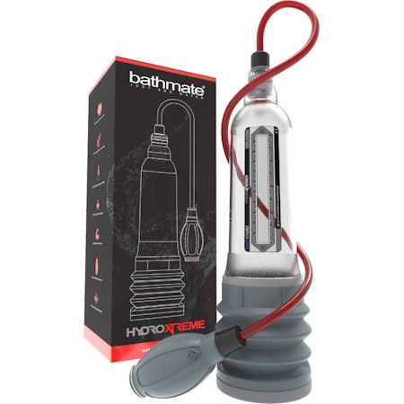 Bathmate HydroXtreme 9 Penispump X40 – Effektiv Penispump för Större Storlek och Bättre Prestation, Hydroterapi för Snabbare Resultat