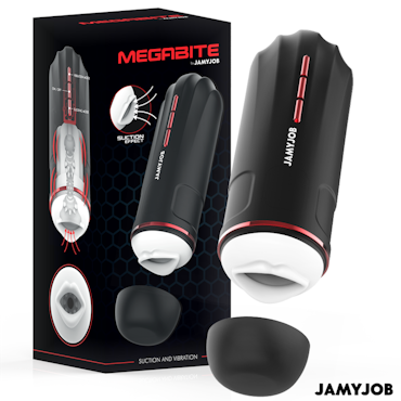 Automatisk Masturbator för Män – JamyJob Megabite med 5 Intensiva Njutningslägen