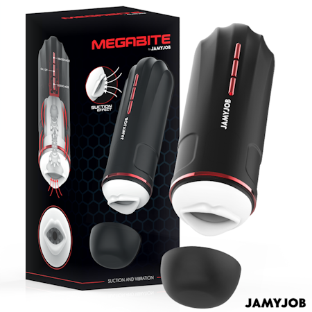 Automatisk Masturbator för Män – JamyJob Megabite med 5 Intensiva Njutningslägen