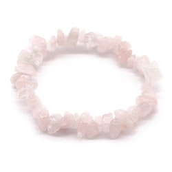 Kristall armband Rosenkvarts