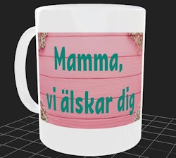 Mors dag present - Personlig mugg