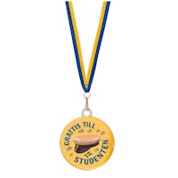 Chokladmedalj Grattis till Studenten