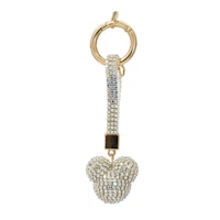 Nyckelring nalle strass