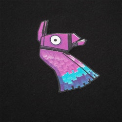 Fortnite T-shirt svart med lama