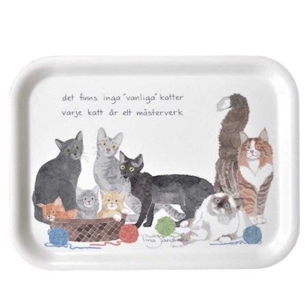 Frukostbricka Katter